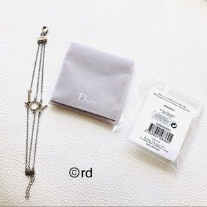 New Dior JOY Silver tone Bracelet